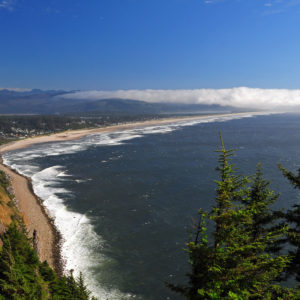 Oregon-Coast-Beach-at-Manzanita-from-US101-Overlook-at-Smugglers-Cove